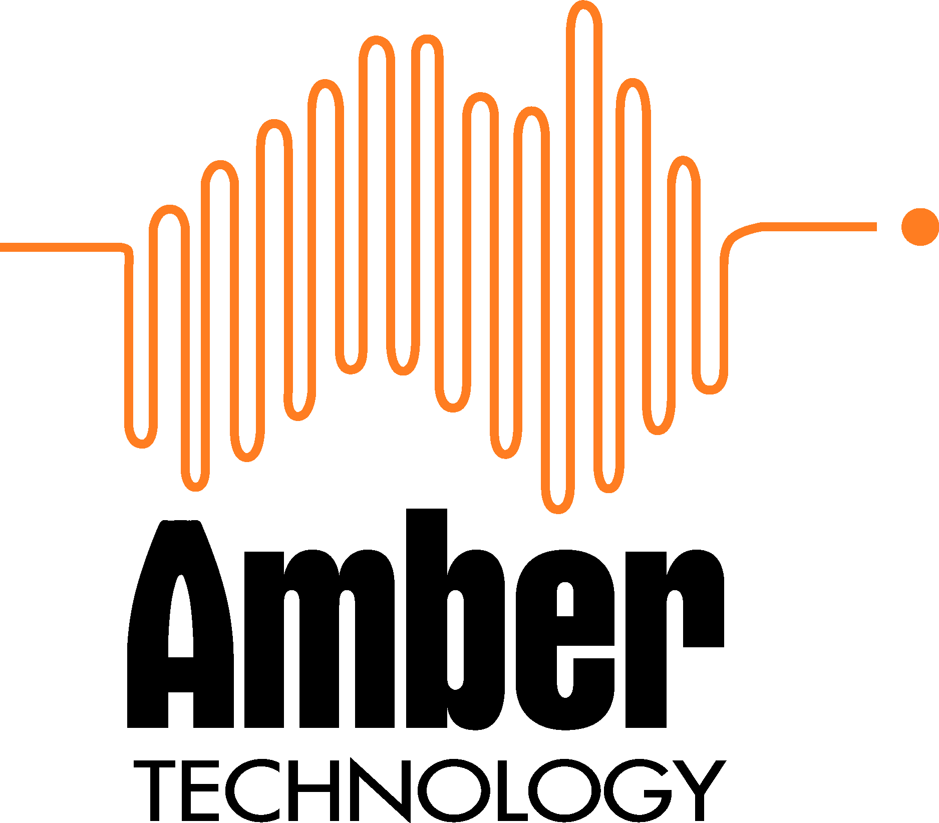 Amber Technology Logo Vector Logo